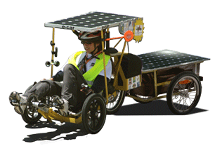 Contactez-nous en cliquant sur le Tricycle...